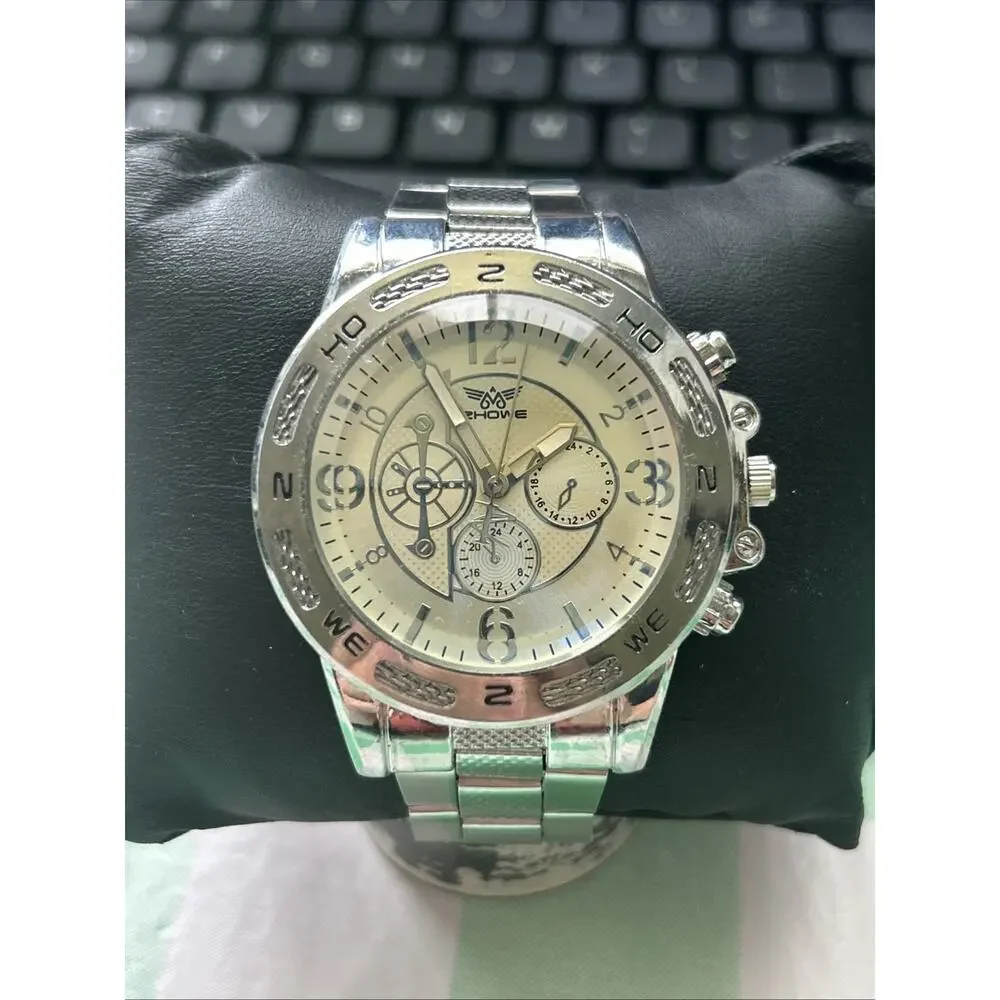 Zhowe Silver Tone Women’s Quartz Watch